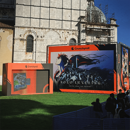 Lucca comics & games allestimento